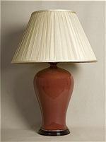 ALEXANDERS 33CM SANG DE BOEUF MEI PING LAMP